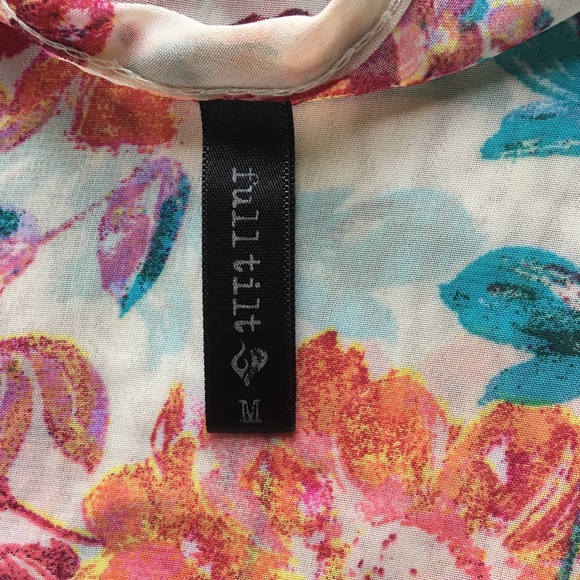 Full Tilt Medium Chiffon Tank Top with adj. straps - Picture 3 of 4